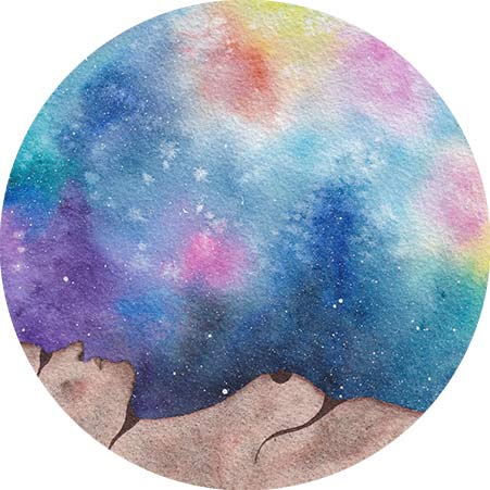 Aquarelle Roc CatMat 2024 Detail 